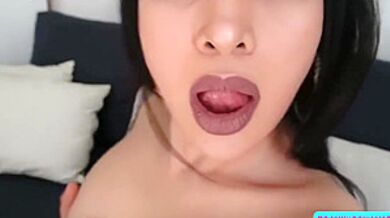 Busty Ladyboy Solo Cam