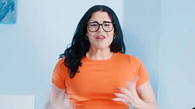 Yoga Threesome With 3 Super Hot Shemales