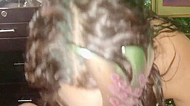 My Neighbor Doing Oral Sex, How Delicious She Puts My Whole Cock In Her Mouth