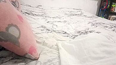 Fat Stepmother-in-law Cleans Room