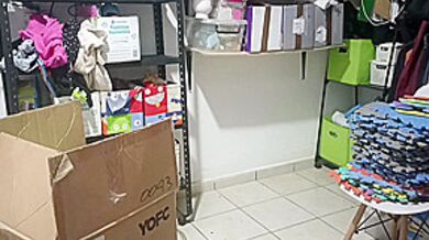 Fat Stepmother-in-law Cleans Room