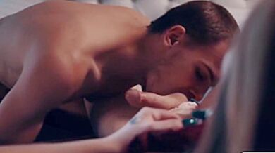 Gorgeous Blonde Ts Lets Stepbro Fuck Her Asshole