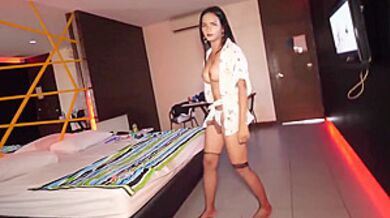Curvy Thai Ladyboy Amateur Nan Gets Big Butt