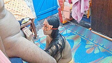 Horny Stepmom And Stepson Fucking In Night And Sucking Cock