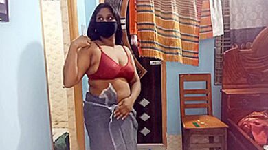 Desi Girl Sari Dance With Song