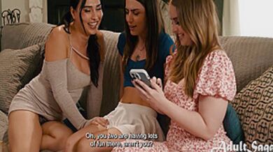 Plug-in Play Ts Takes The Lead Today 6 Min - Codi Vore, Ember Fiera And Chanel Camryn