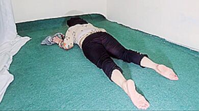 Big Ass Amateur Indian Muslim Maid Showing Big Ass Through Black Transparent Pajama While Cleaning Room In Clear Hindi Audio