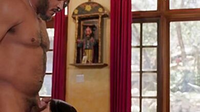 Dillon Diaz, Eva Maxim And Große Titten - Black Stepfather Bareback Fucks Raunchy Stepdaughter