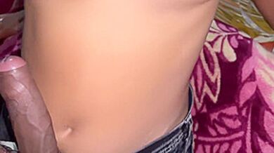 College Girl With Her Boyfriend