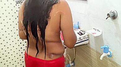 Desi Bhabhi Bathroom Sex