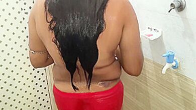 Desi Bhabhi Bathroom Sex