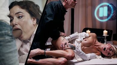 Pulcini caldi CONGELARE NEL TEMPO uomini arrapati realizzare le loro fantasie più profonde