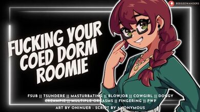 Fanculo la tua coinquilina arrapata in modo che possa concentrarsi sul suo esame [Bratty Slut] | Gioco di ruolo audio