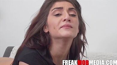 Arab Rump Freaked - Interracial Porn Video