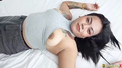 Chunky Asian Milf Fucks Horny White Tourist