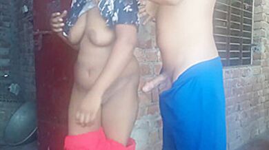 Desi Vabi Sobji Cutting With Bf