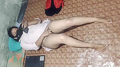Desi Village Girl Watching Video And Masterbate