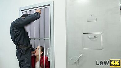 Slender Teen 18+, Cindy Shine Is Having A 3some In A Police Station And Enjoying It A Lot