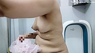 Bhabhi Shower Strip Tease