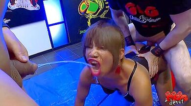 Mimi And Anabelle Trashy Sluts German Pissing Porn