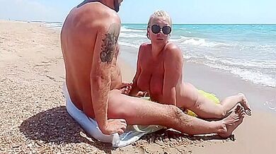 Fuck My Stepmom On The Beach