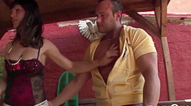 Two Trans Devour A Cock Together