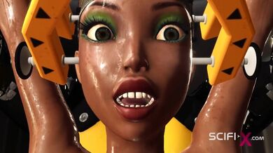 Scopami forte. Sesso con un androide fantascientifico in laboratorio