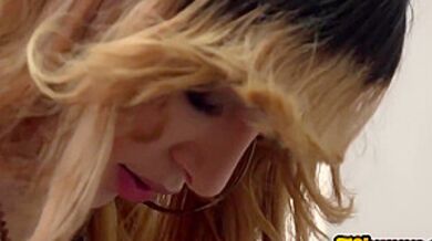 Stunning Ts Hun Analpounded By Lover