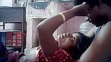 Indian Village House Wife And Housband Hot Kissing