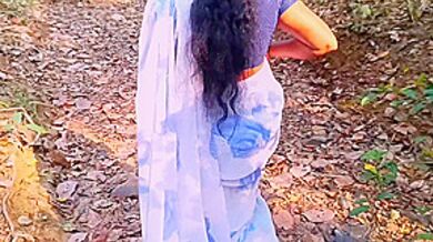 Stepmom Fucking Stepson Big Dick In Forest.telugu Dirty Talks