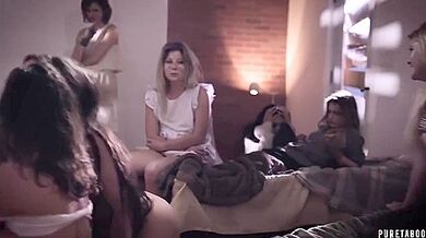 Ashley Adams, Whitney Wright And Eliza Jane Group Sex