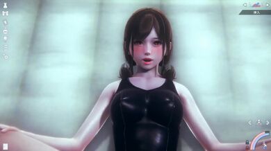 studentessa giapponese costume da bagno