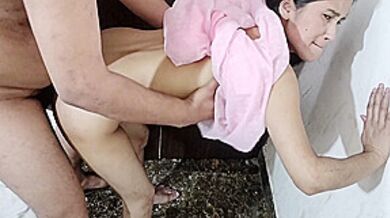 Akeli Chachi Ka Chuchi Dba Kar Choda