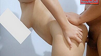 Big Natural Tits Love Dogstyle Creampie