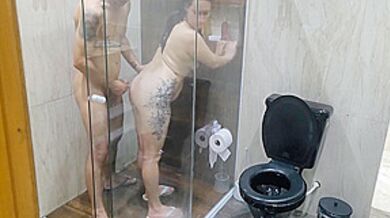 So This Is What Stepbrother Does To His Stepsister In The Bathroom