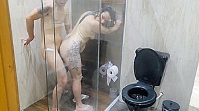 So This Is What Stepbrother Does To His Stepsister In The Bathroom