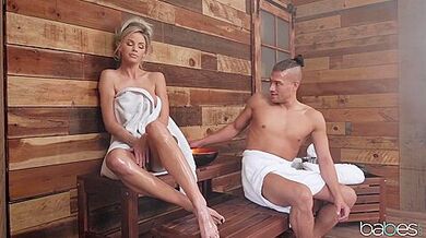Sex In The Sauna 1 - Elegant Assfuck