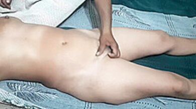 The Massaged Stepaunts, Opened The Clothes And Pressed The Big Kullu And Mamis