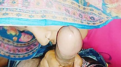 Cumshot In Mouth Indian Bhabhi Best Blowjob Deep Throat Sucking Big Black Dick