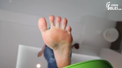 Le dita lunghe di Megan e la compilazione di piedi sexy (piedi cechi, modello di piede, suole sexy, dea del piede, dita dei piedi)