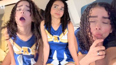 Una ragazza di 18 anni con orgasmi multipli che prova per primi