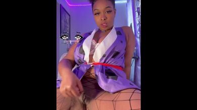 Demon Slayer Cosplay: la sua moglie troia PT.1