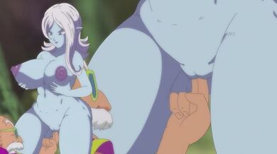 Dragon Boll Z il vecchio vuole assaggiare la figa malvagia di Towa