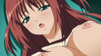 La rossa con le tette grandi ama il sesso anale