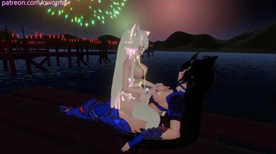 Iniziare il 2021 con il botto! [Gemiti intensi, VRchat erp, POV, Hentai 3D, Nudità, Futa]