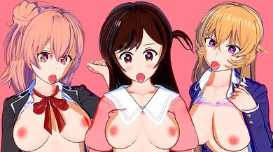 COMPILAZIONE DI SBORRATA ANIME (Feat. Rent-A-Girlfriend, Food Wars e OreGairu)