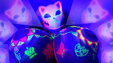 HENTAI TITFUCK CHALLENGE! COSMOTETTE AL NEON STRABILIANTI | LilyKoti