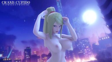 Animazione. Nudo Samus Street Dance [Grand Cupido]( Metroid )