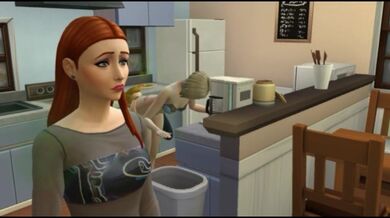 Ragazza offesa e in attesa di fare sesso con un ragazzo | Gioco porno 3d