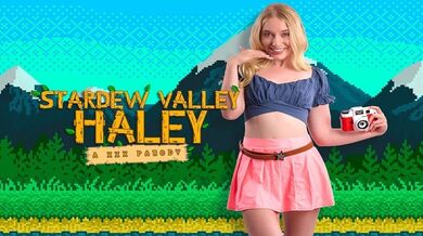 Kallie Taylor nei panni di STARDEW VALLEY HALEY è una ragazza del villaggio dipendente dal cazzo duro